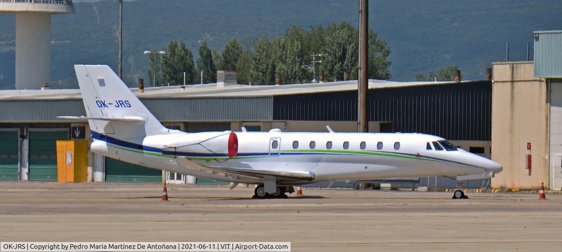 OK-JRS, 2018 Cessna 680 Citation Sovereign C/N 680-0586, Aeropuerto de Foronda - Vitoria-Gasteiz - Euskadi - España