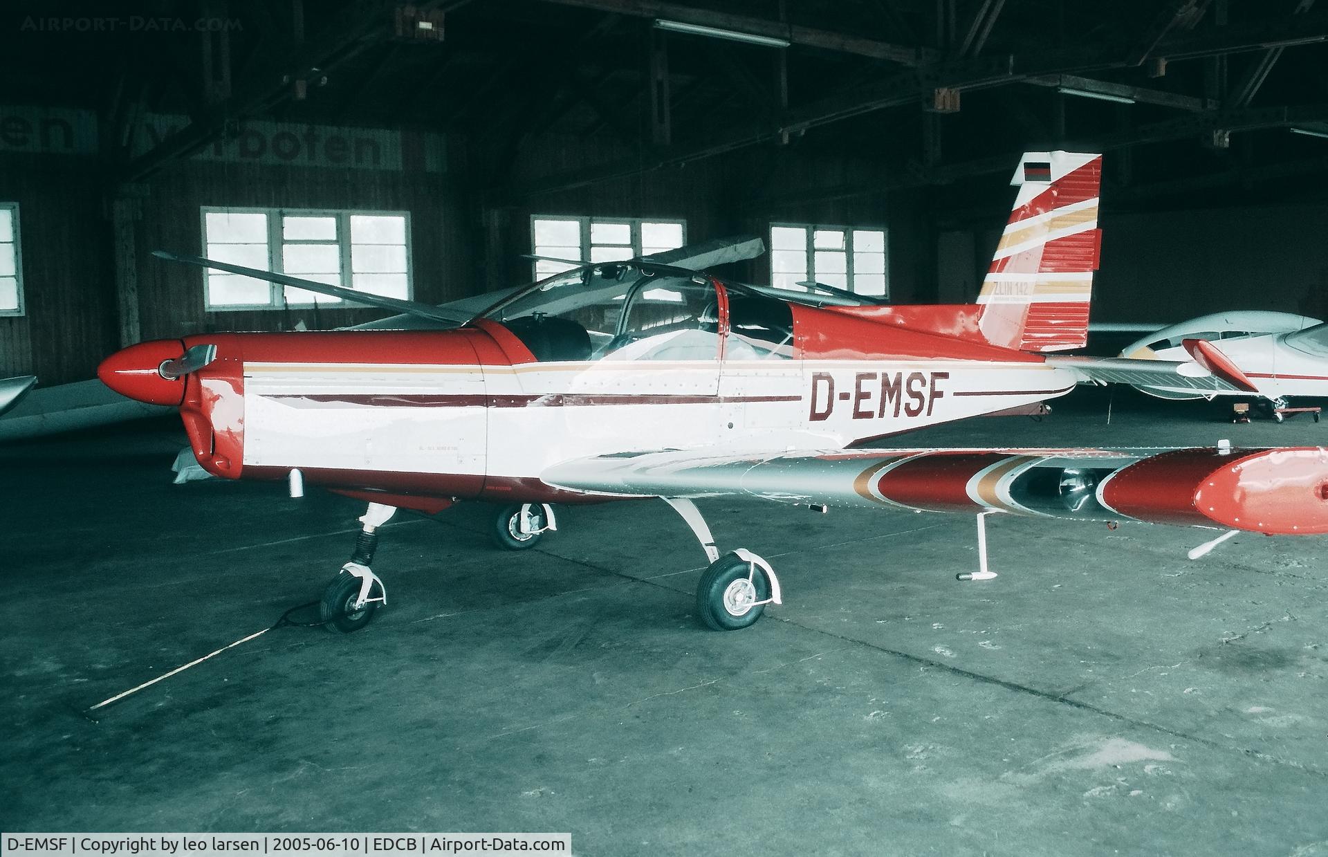 D-EMSF, 1978 Moravan Zlin Z 142 C/N 0001, Flugplatz Ballenstedt 10.6.2005
