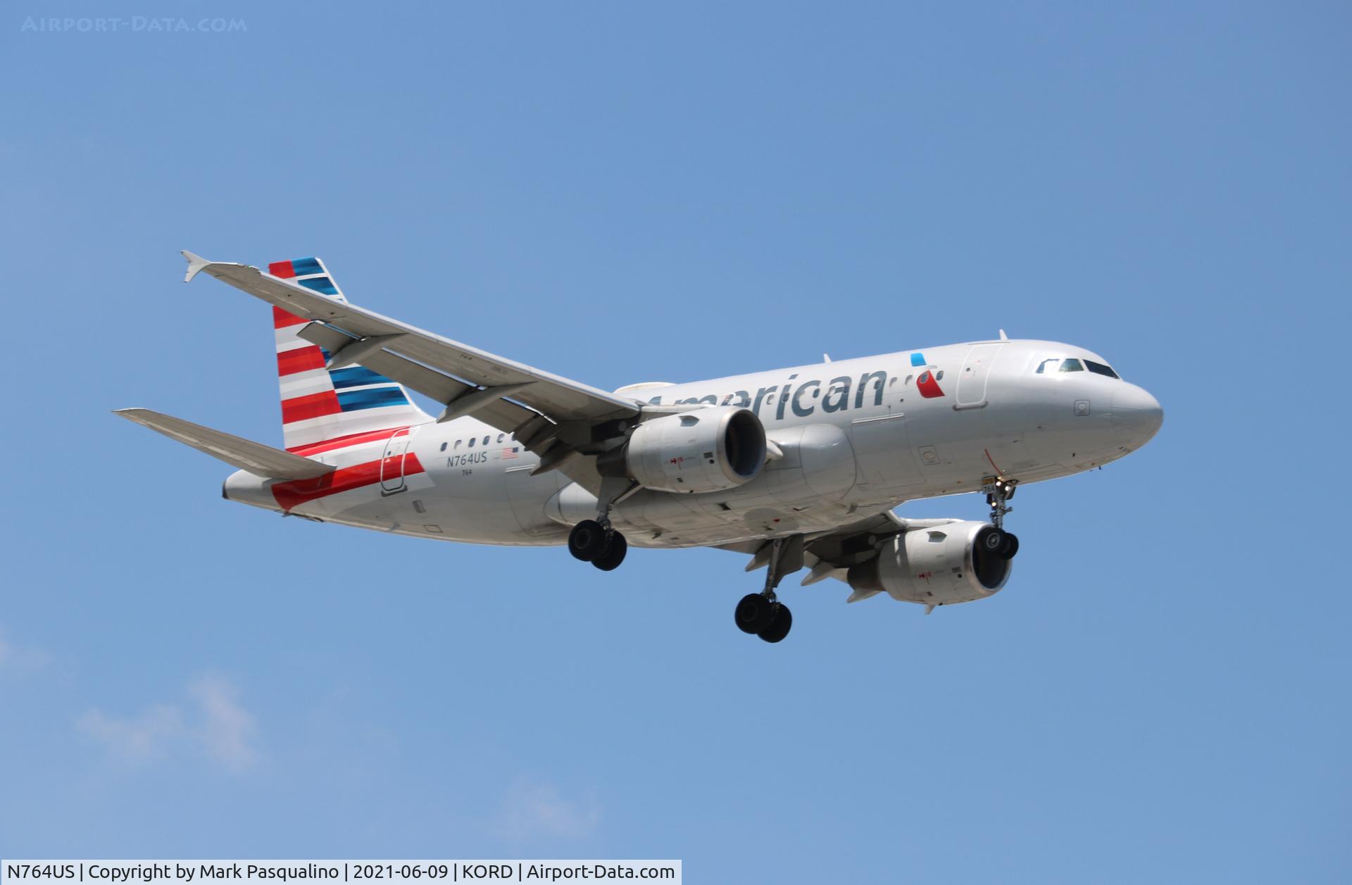 N764US, 2000 Airbus A319-112 C/N 1369, Airbus A319-112