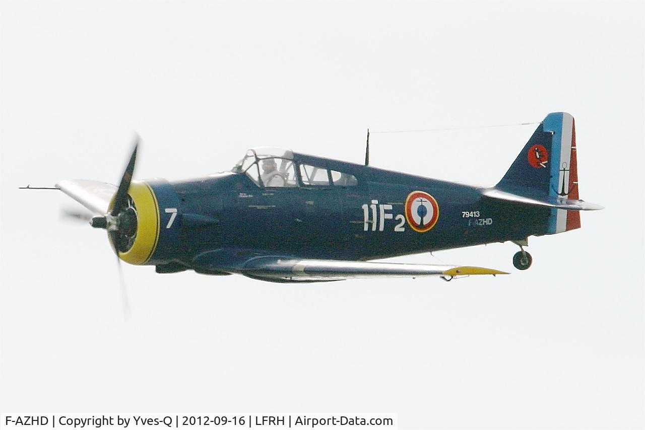 F-AZHD, North American NA-68 C/N SA-30, North American NA-68 (T6), On display, Lann Bihoué Naval Air Base (LFRH-LRT) open day 2012
