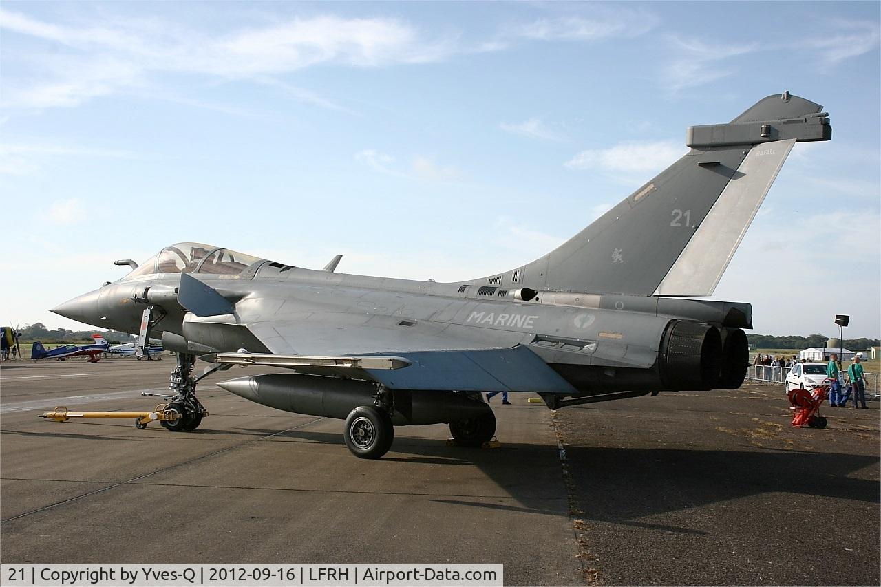 21, Dassault Rafale M C/N 21, Dassault Rafale M, Static display, Lann Bihoue Naval Air Base (LFRH-LRT) Open day 2012