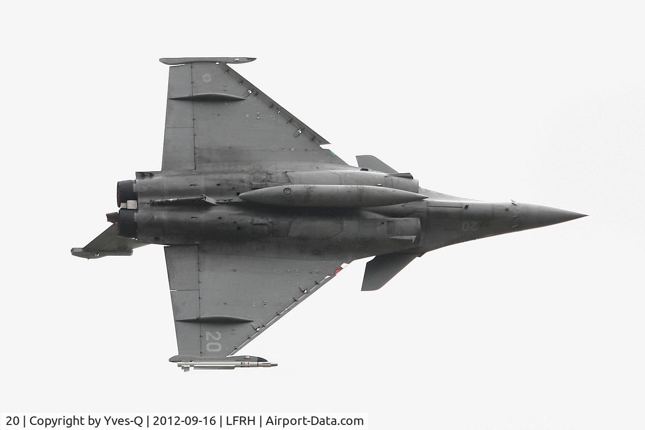 20, Dassault Rafale M C/N 20, Dassault Rafale M, On display, Lann Bihoue Naval Air Base (LFRH-LRT) Open day 2012