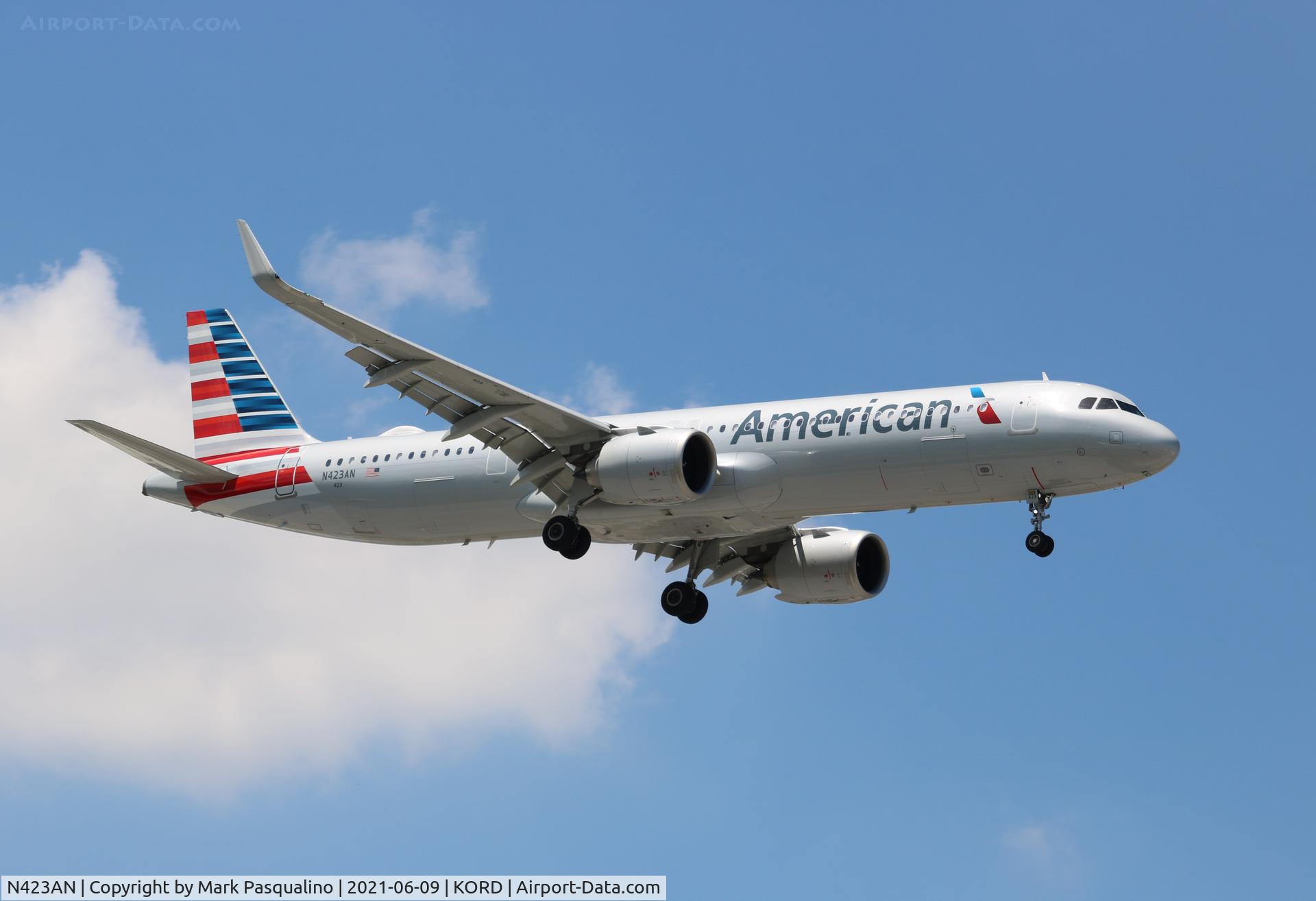 N423AN, 2021 Airbus A321-253NX C/N 10329, Airbus A321-253NX