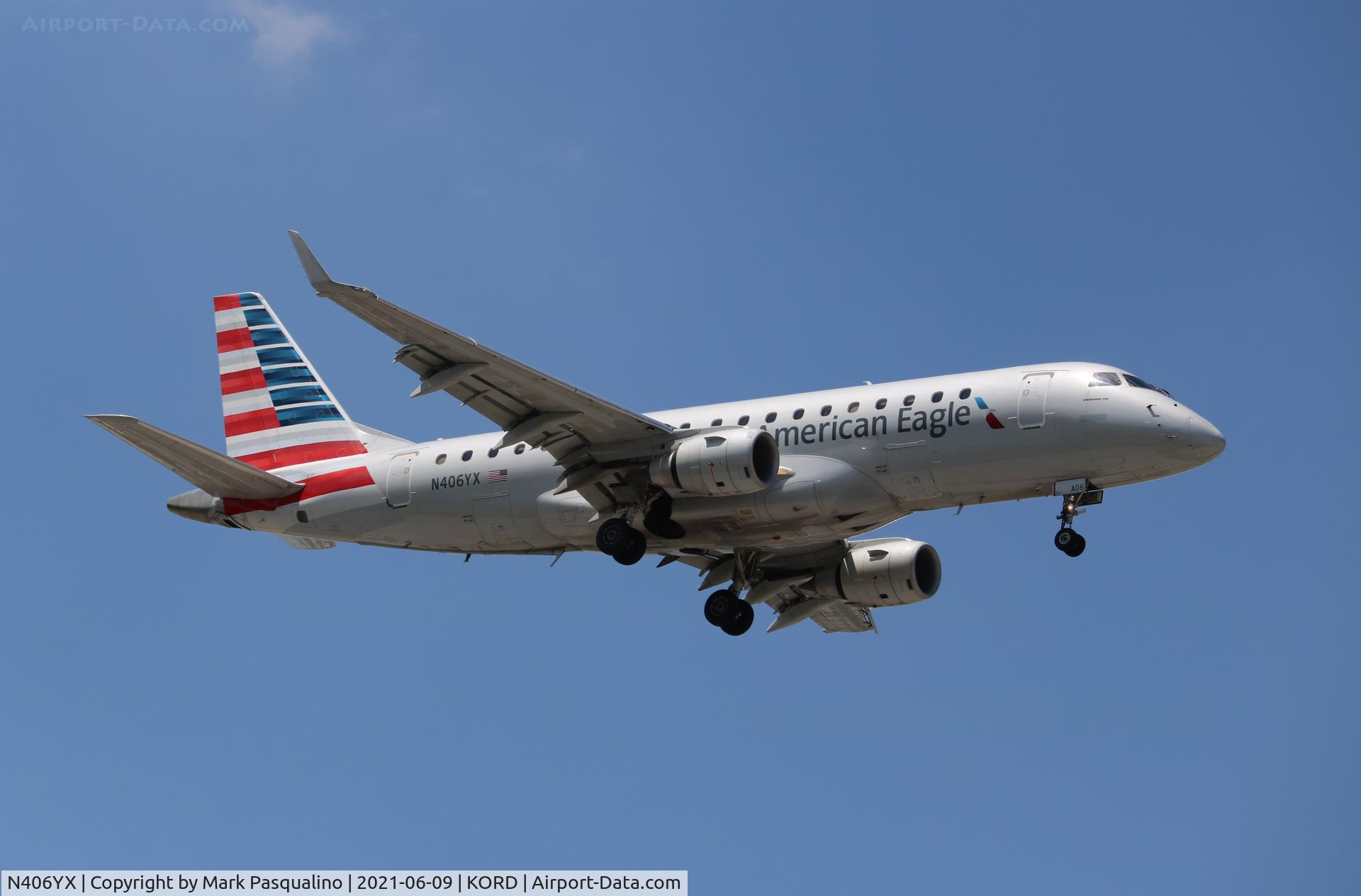 N406YX, 2013 Embraer 175LR (ERJ-170-200LR) C/N 17000369, ERJ-170-200LR