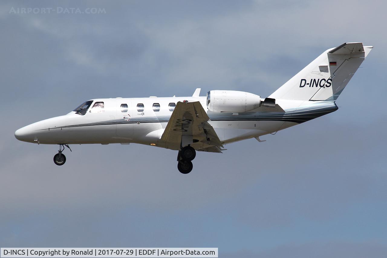 D-INCS, 2001 Cessna 525 CitationJet CJ1 C/N 525-0466, at fra