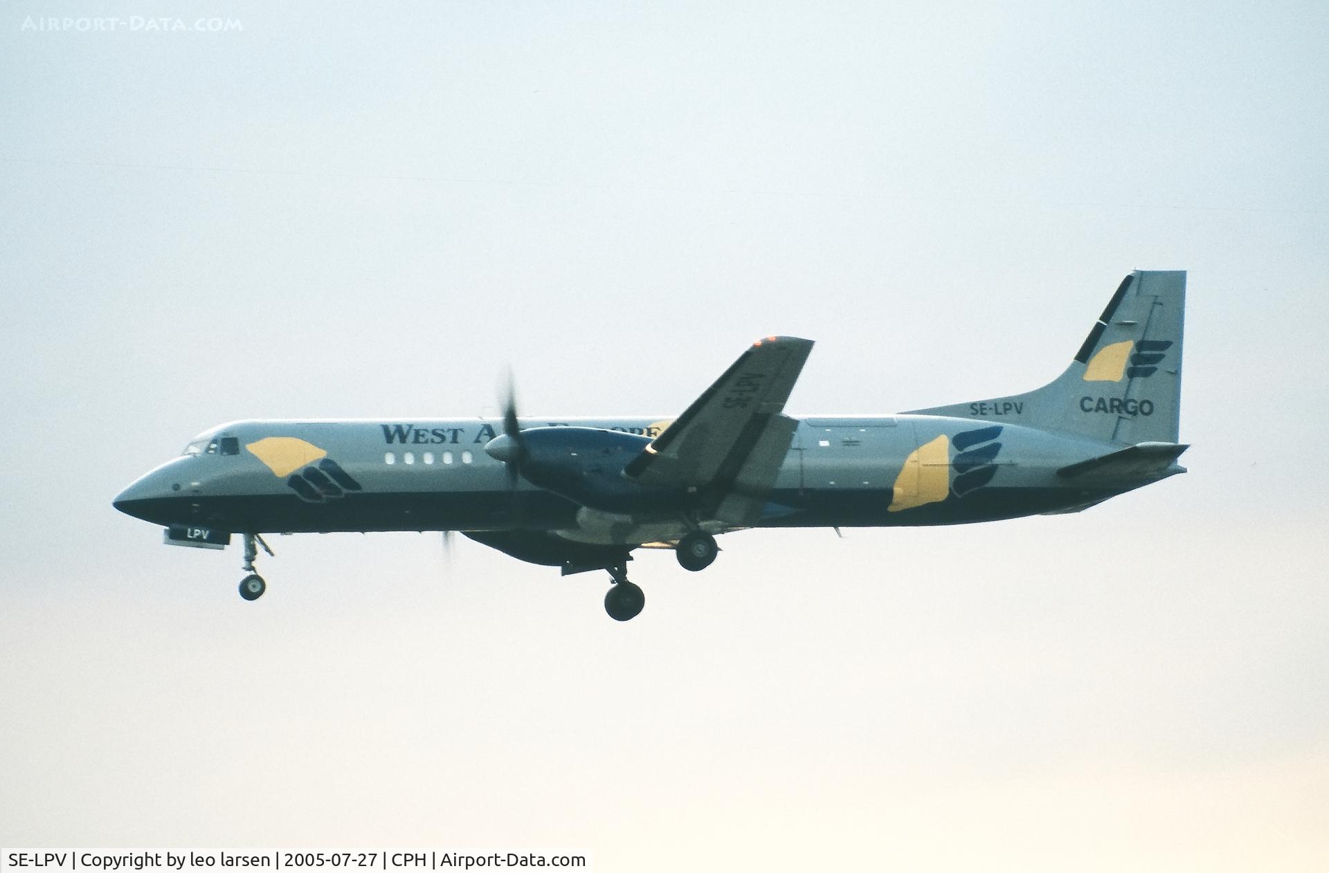 SE-LPV, 1991 British Aerospace ATP C/N 2041, Copenhagen 27.7.2005
