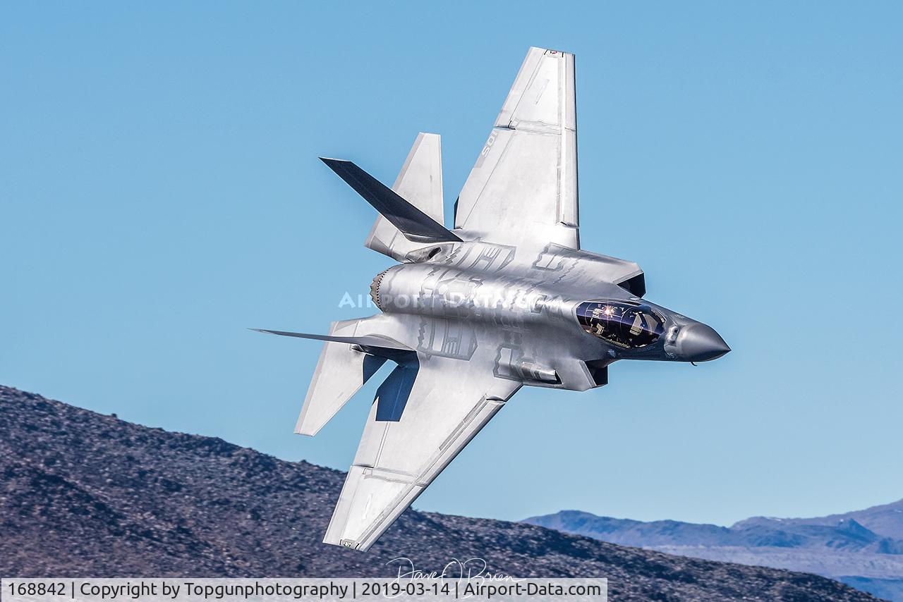168842, 2014 Lockheed Martin F-35C Lightning II C/N CF-11, VX-9 Vampires	XE-105	Edwards AFB