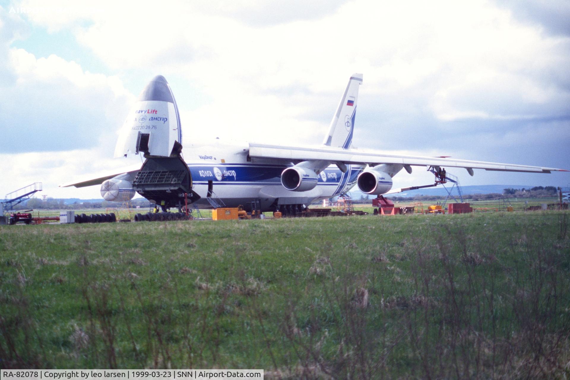 RA-82078, 1996 Antonov An-124-100 Ruslan C/N 9773054559153, Shannon 23.3.1999