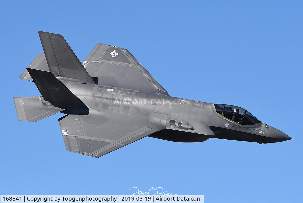 168841, Lockheed Martin F-35C Lightning II C/N CF-10, WINNER, Pilot contacted me to use this photo for his retirement from the unit. Have a nice signed copy of it from him.