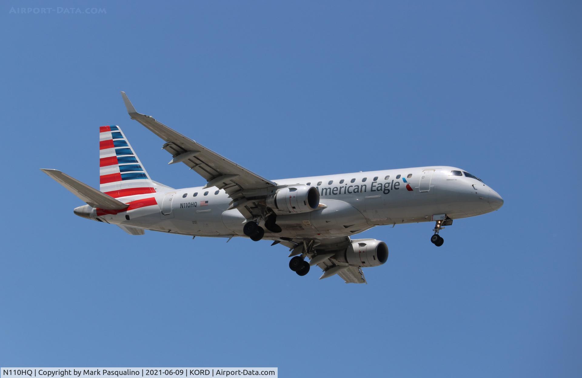 N110HQ, 2007 Embraer 175LR (ERJ-170-200LR) C/N 17000172, ERJ-170-200LR