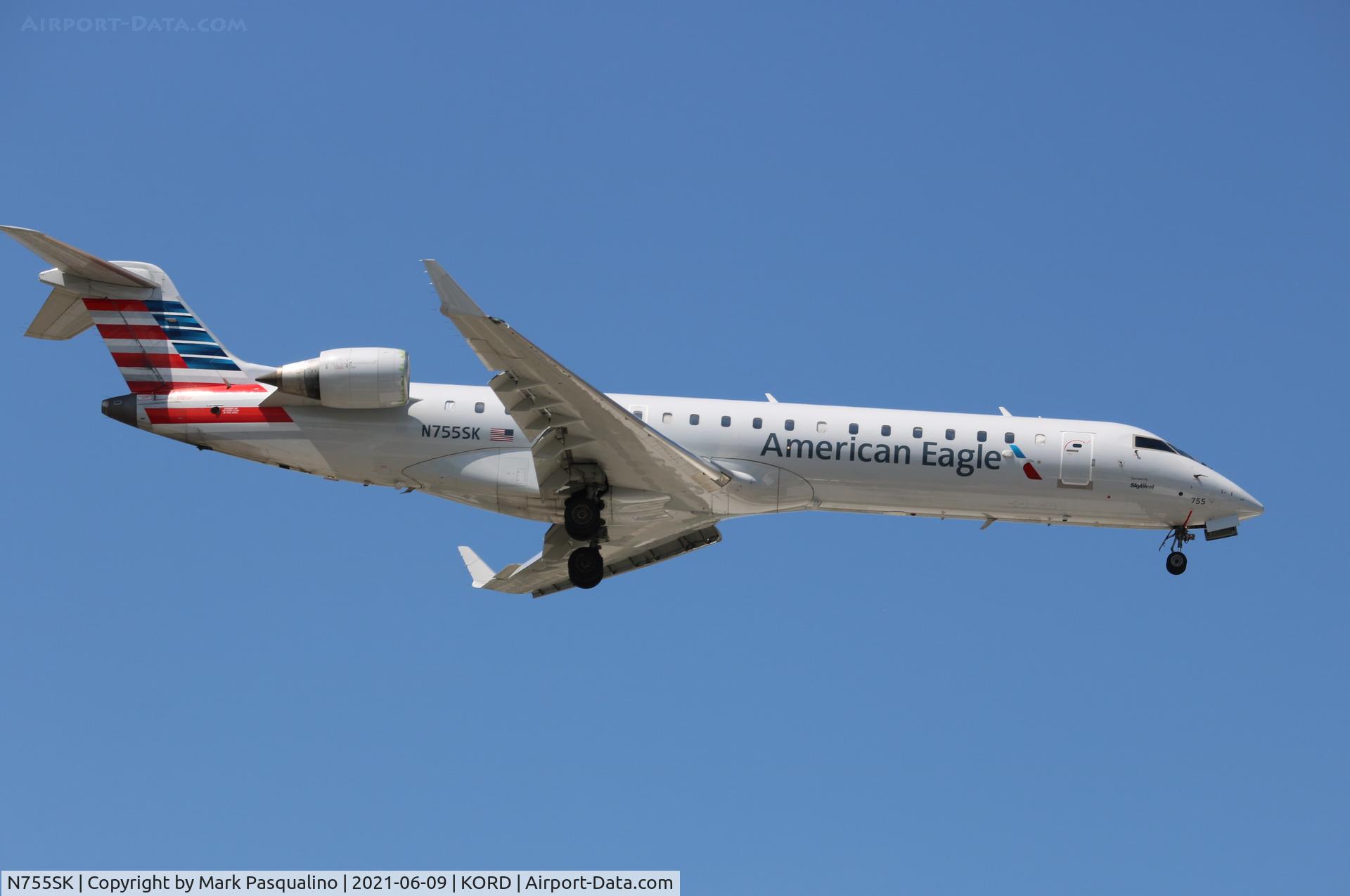 N755SK, 2005 Bombardier CRJ-700 (CL-600-2C10) Regional Jet C/N 10220, CL-600-2C10