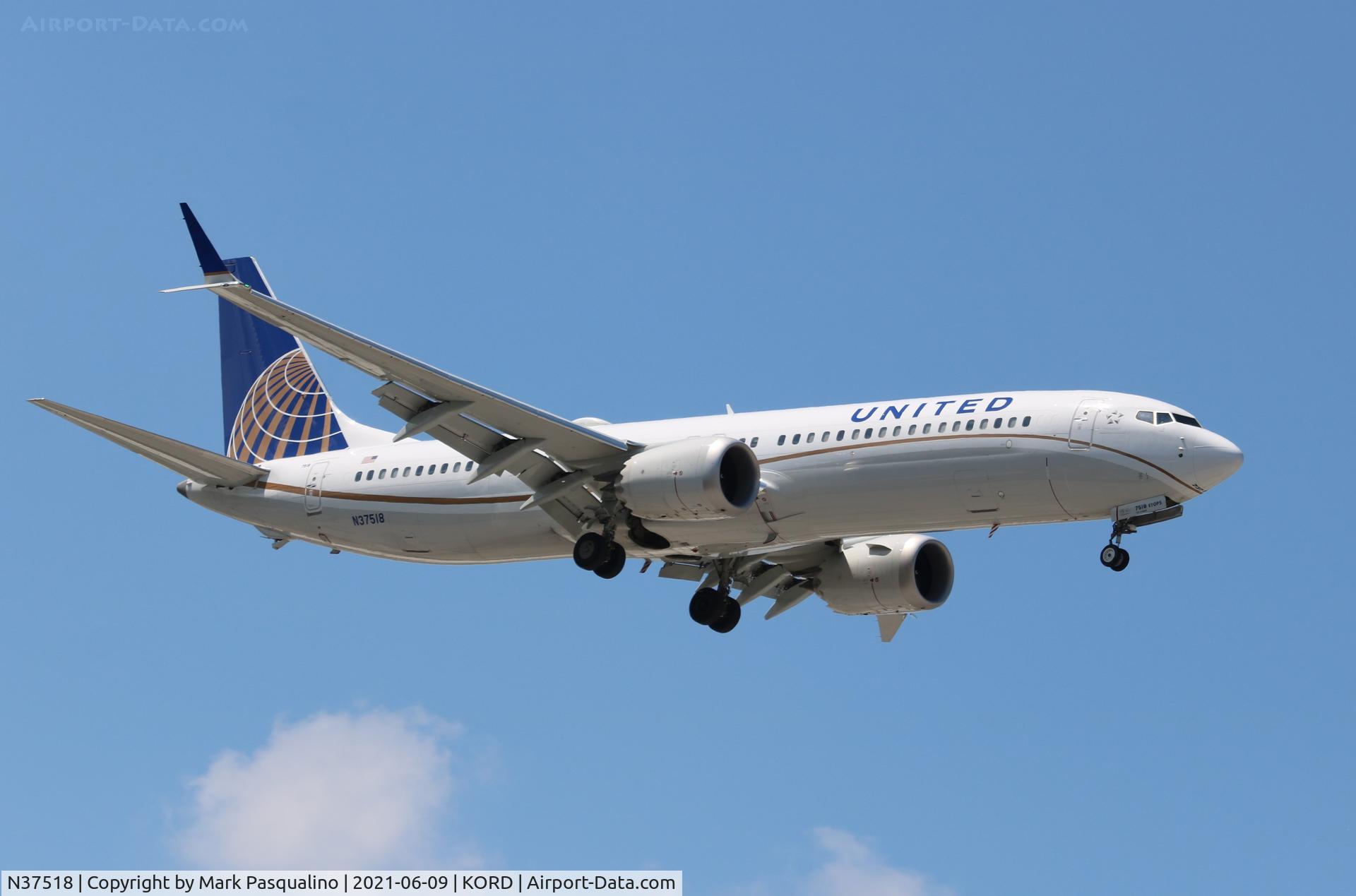 N37518, 2019 Boeing 737-9 MAX C/N 64495, Boeing 737-9 MAX