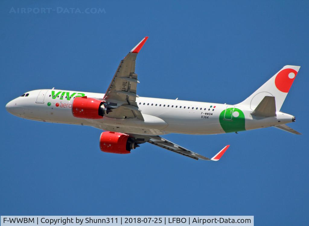 F-WWBM, 2018 Airbus A320-271N C/N 8364, C/n 8364 - To be XA-VIL