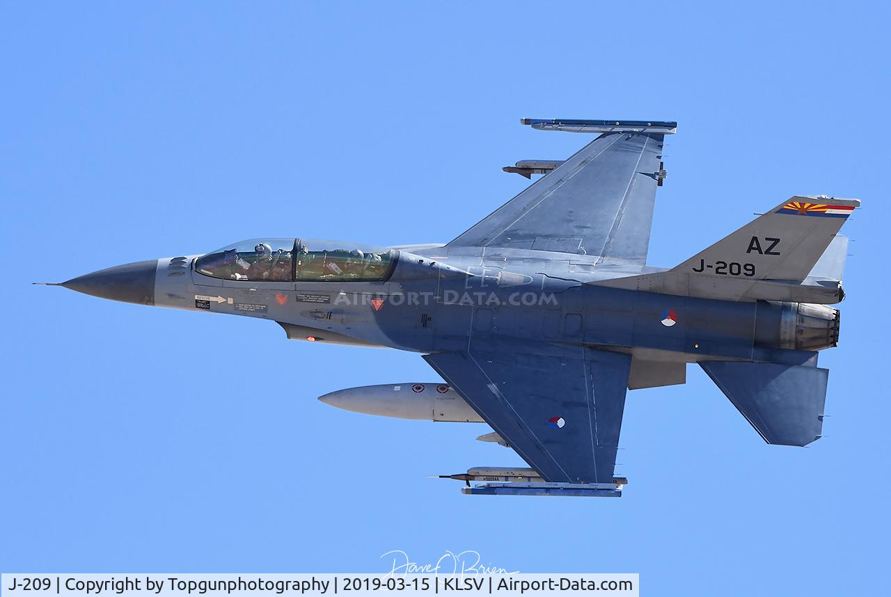 J-209, 1983 General Dynamics F-16BM Fighting Falcon C/N 6E-28, RNLAF 148th TFTS