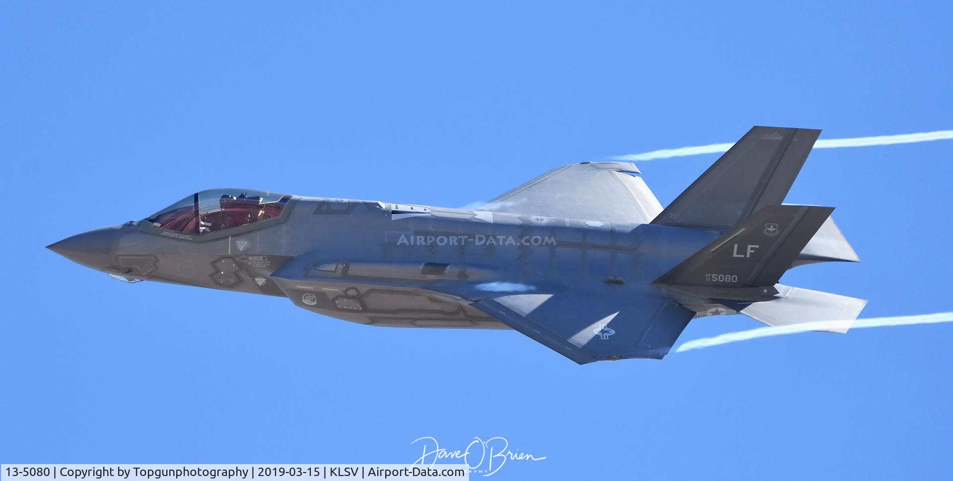 13-5080, Lockheed Martin F-35A Lightning II C/N AF-86, 62nd FS out of Luke AFB