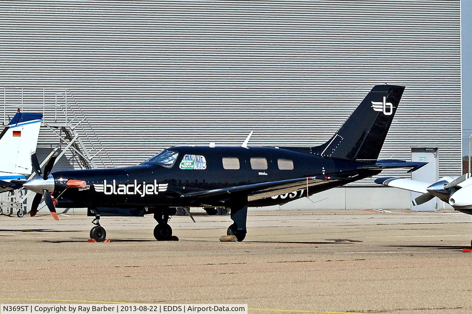 N369ST, 2006 Piper PA-46-350P Malibu Mirage C/N 4636396, N369ST   Piper PA-46-350P Malibu Mirage JetPROP DLX [4636396] (Blackjet) Stuttgart~D 22/08/2013