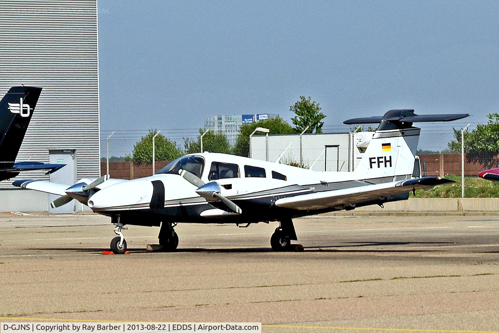 D-GJNS, 1979 Piper PA-44-180 Seminole C/N 44-8095001, D-GJNS   Piper PA-44-180 Seminole [44-8095001] Stuttgart~D22/08/2013