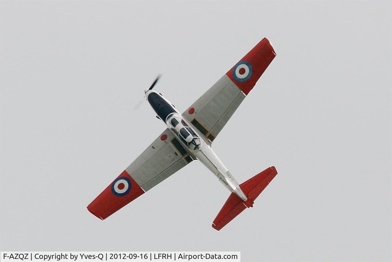 F-AZQZ, 1953 De Havilland DHC-1 Chipmunk T.10 C/N C1/0916, De Havilland DHC1 Chipmunk,On display, Lann Bihoué Air Base (LFRH-LRT) Open day 2012