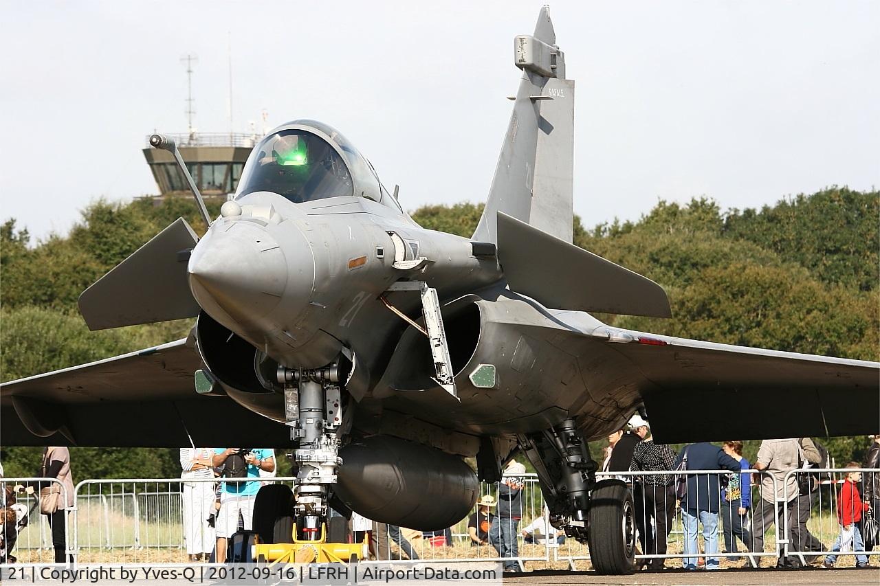 21, Dassault Rafale M C/N 21, Dassault Rafale M, Static display, Lann Bihoué Naval Air Base (LFRH - LRT) open day 2012
