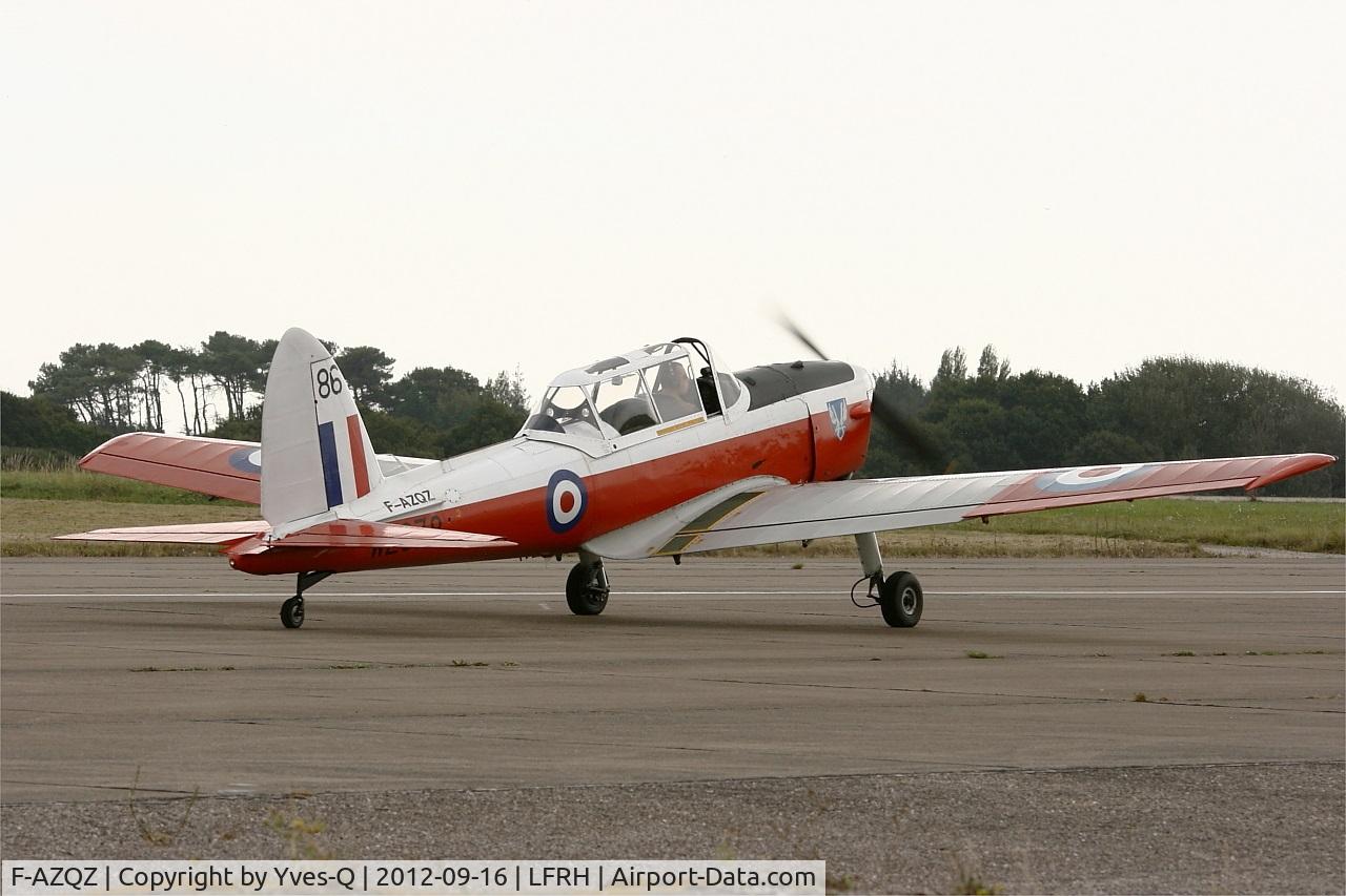 F-AZQZ, 1953 De Havilland DHC-1 Chipmunk T.10 C/N C1/0916, De Havilland DHC1 Chipmunk,Taxiing, Lann Bihoué Air Base (LFRH-LRT) Open day 2012