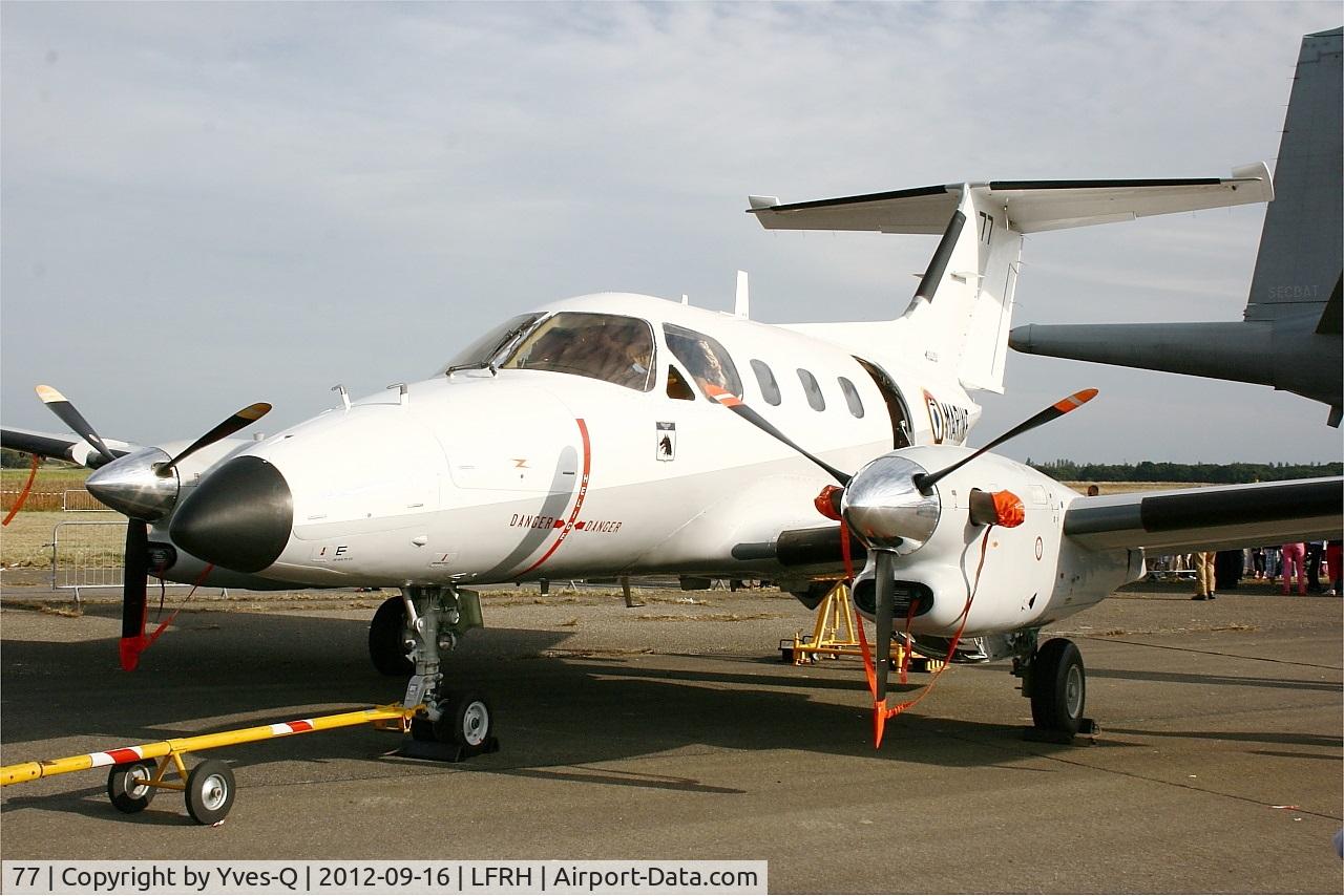 77, Embraer EMB-121AN Xingu C/N 121077, Embraer EMB-121AN Xingu, Lann Bihoué Air Base (LFRH-LRT) Open day 2012