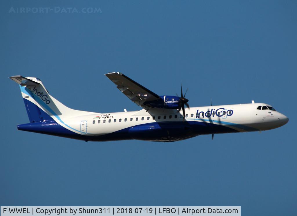 F-WWEL, 2018 ATR 72-600 C/N 1509, C/n 1509 - To be VT-IYL