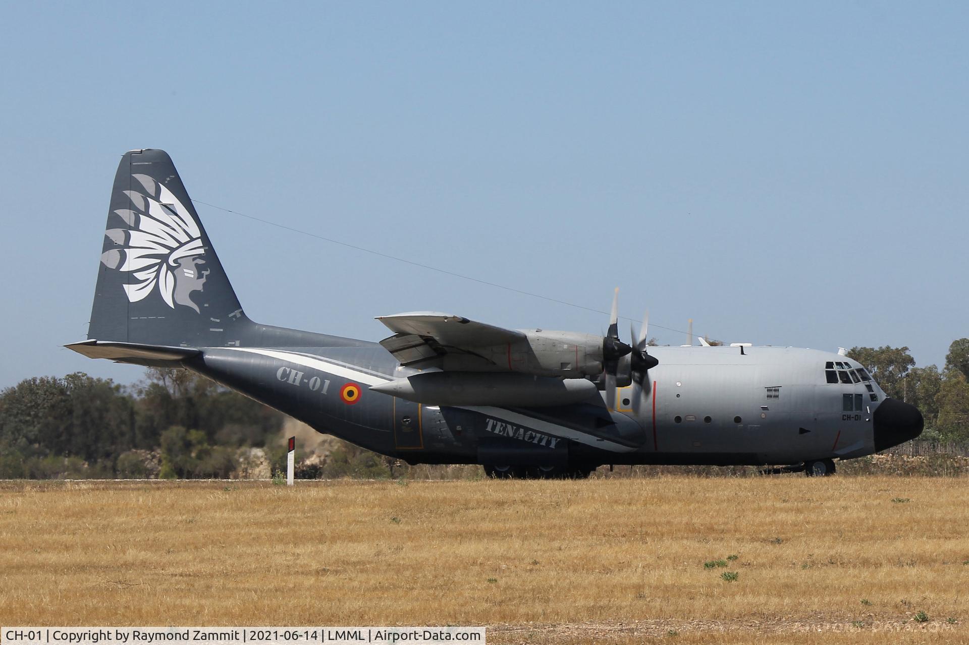 CH-01, 1971 Lockheed C-130H Hercules C/N 382-4455, Lockheed C-130H Hercules CH-01 Belgian Air Force