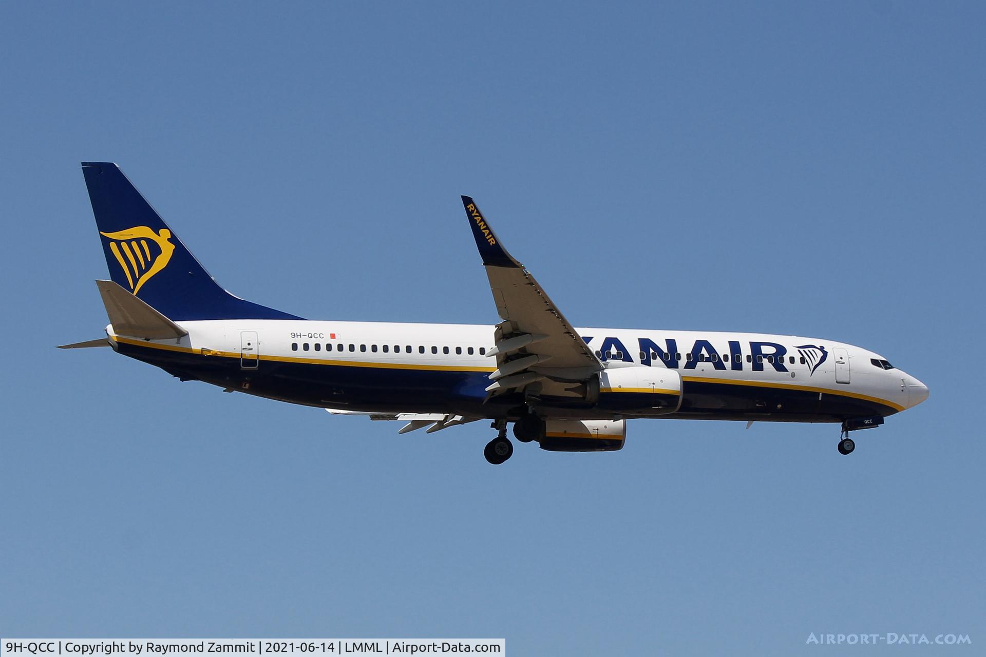 9H-QCC, 2016 Boeing 737-8AS C/N 44718, B737-800 9H-QCC Malta Air