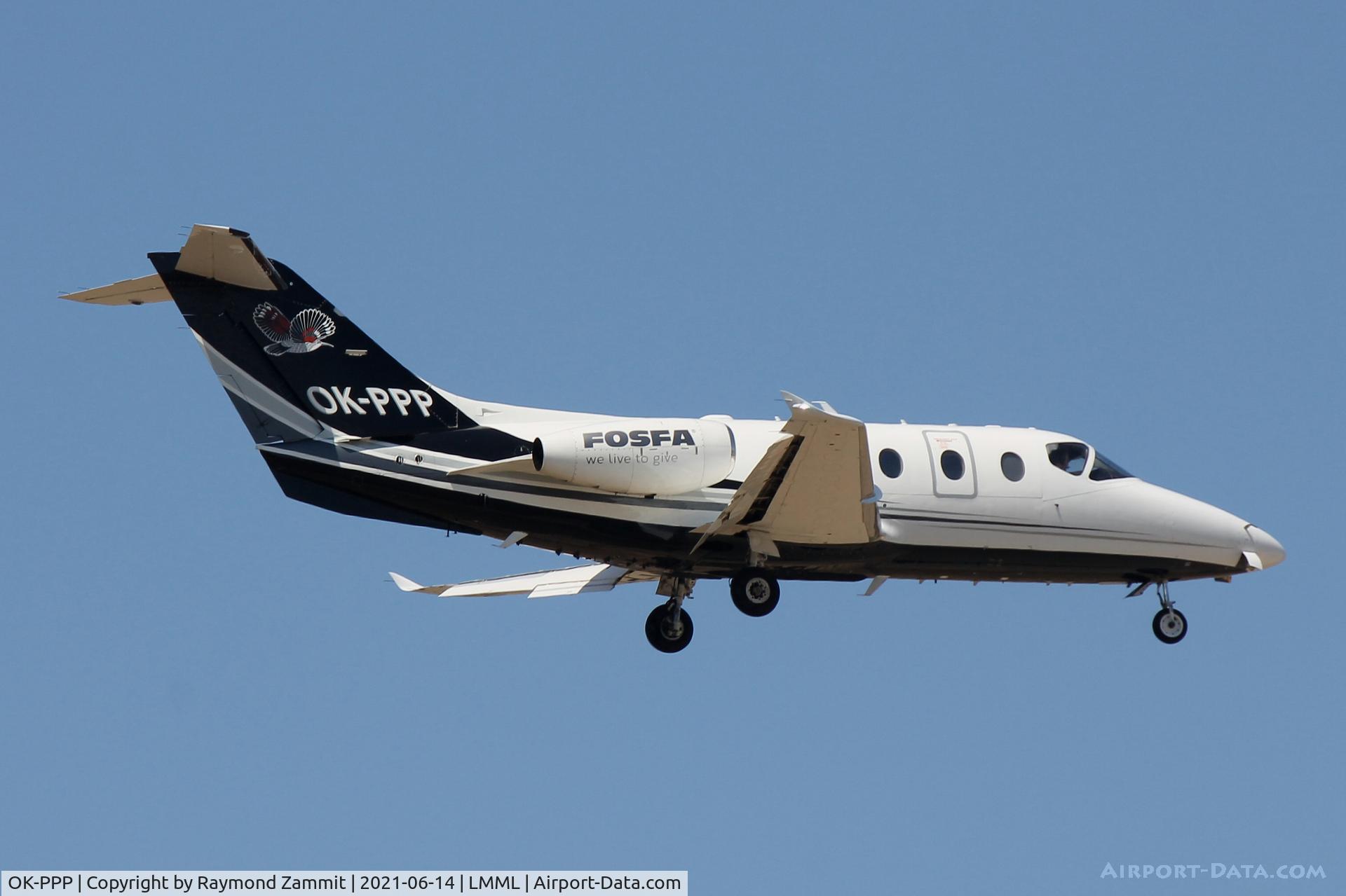 OK-PPP, 2004 Raytheon Hawker 400XP C/N RK-385, Raytheon Hawker 400XP OK-PPP Time Air