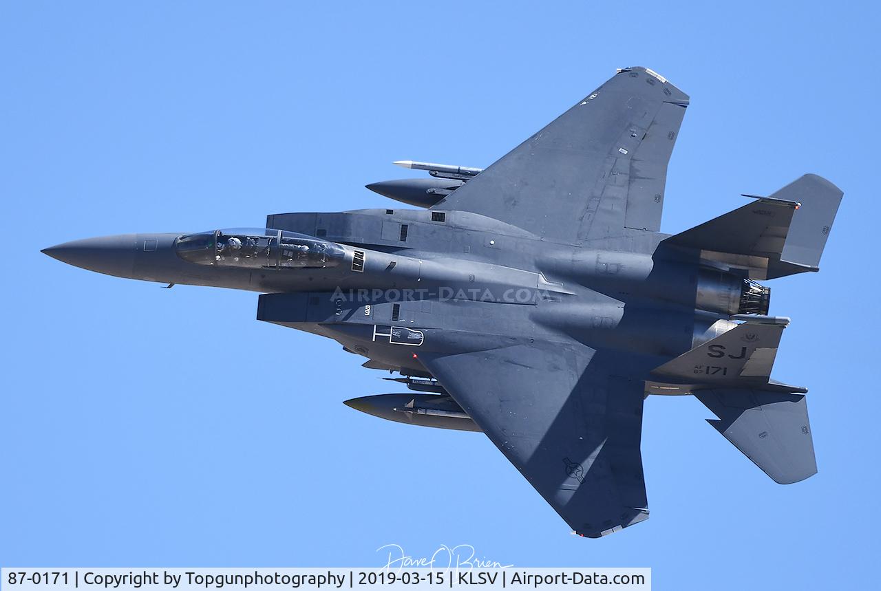 87-0171, 1987 McDonnell Douglas F-15E Strike Eagle C/N 1036/E011, 335th FS