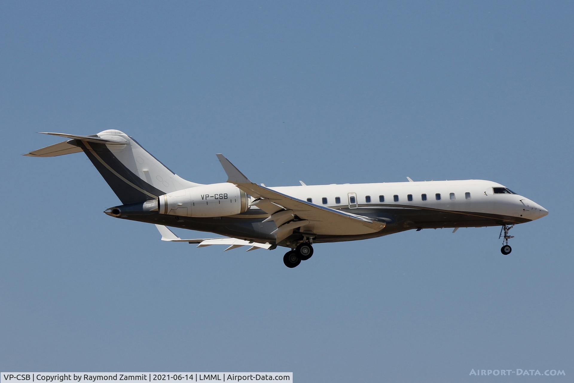 VP-CSB, 2007 Bombardier BD-700-1A11 Global 5000 C/N 9263, Bombardier BD-700 Global 5000 VP-CSB