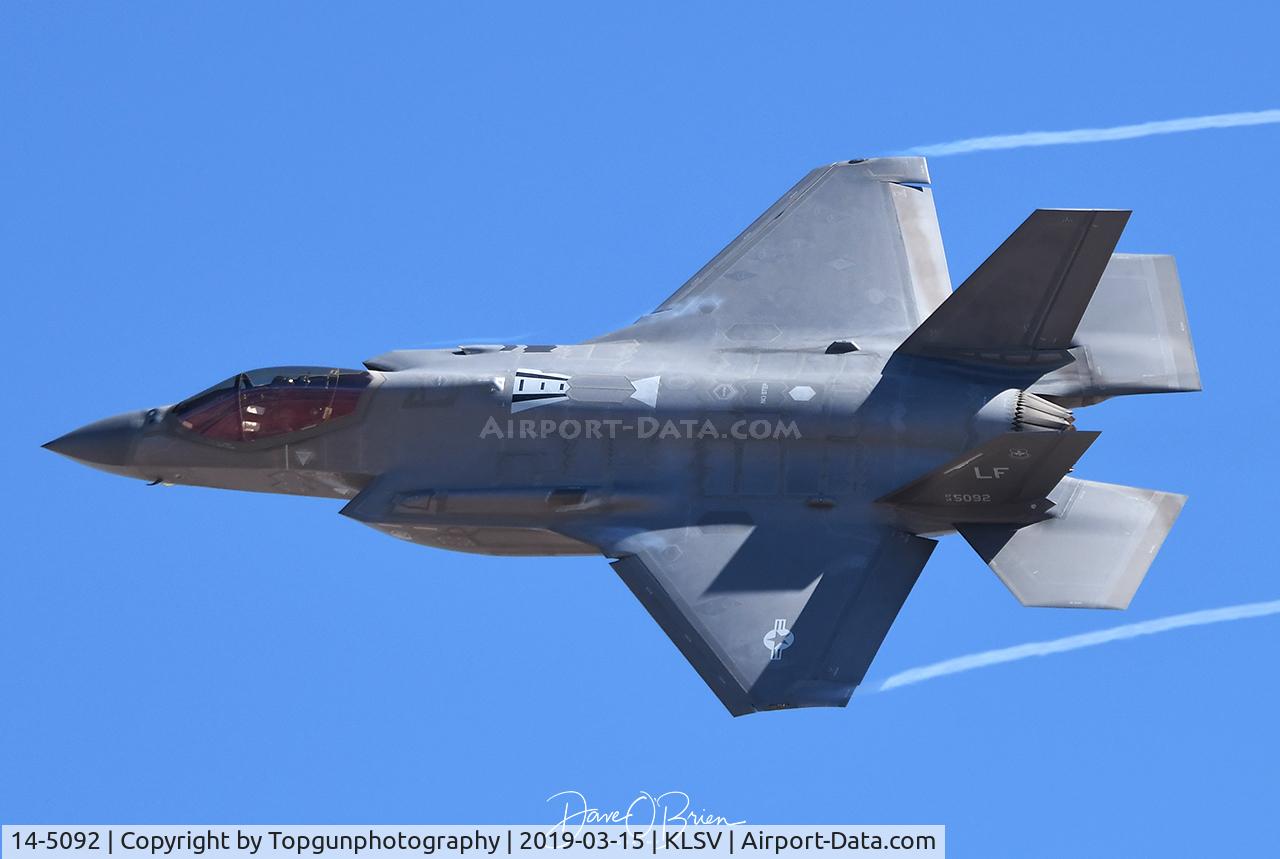 14-5092, 2016 Lockheed Martin F-35A Lightning II C/N AF-93, CHARLIE 31 62nd FS
