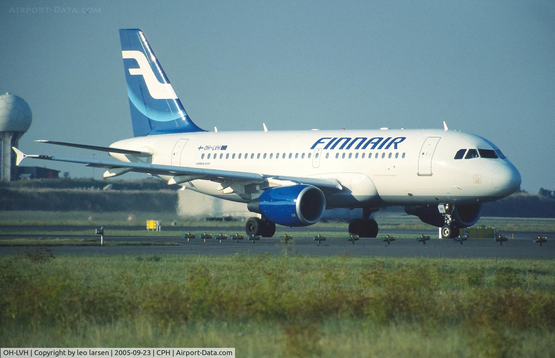 OH-LVH, 2000 Airbus A319-112 C/N 1184, Copenhagen 23.9.2005