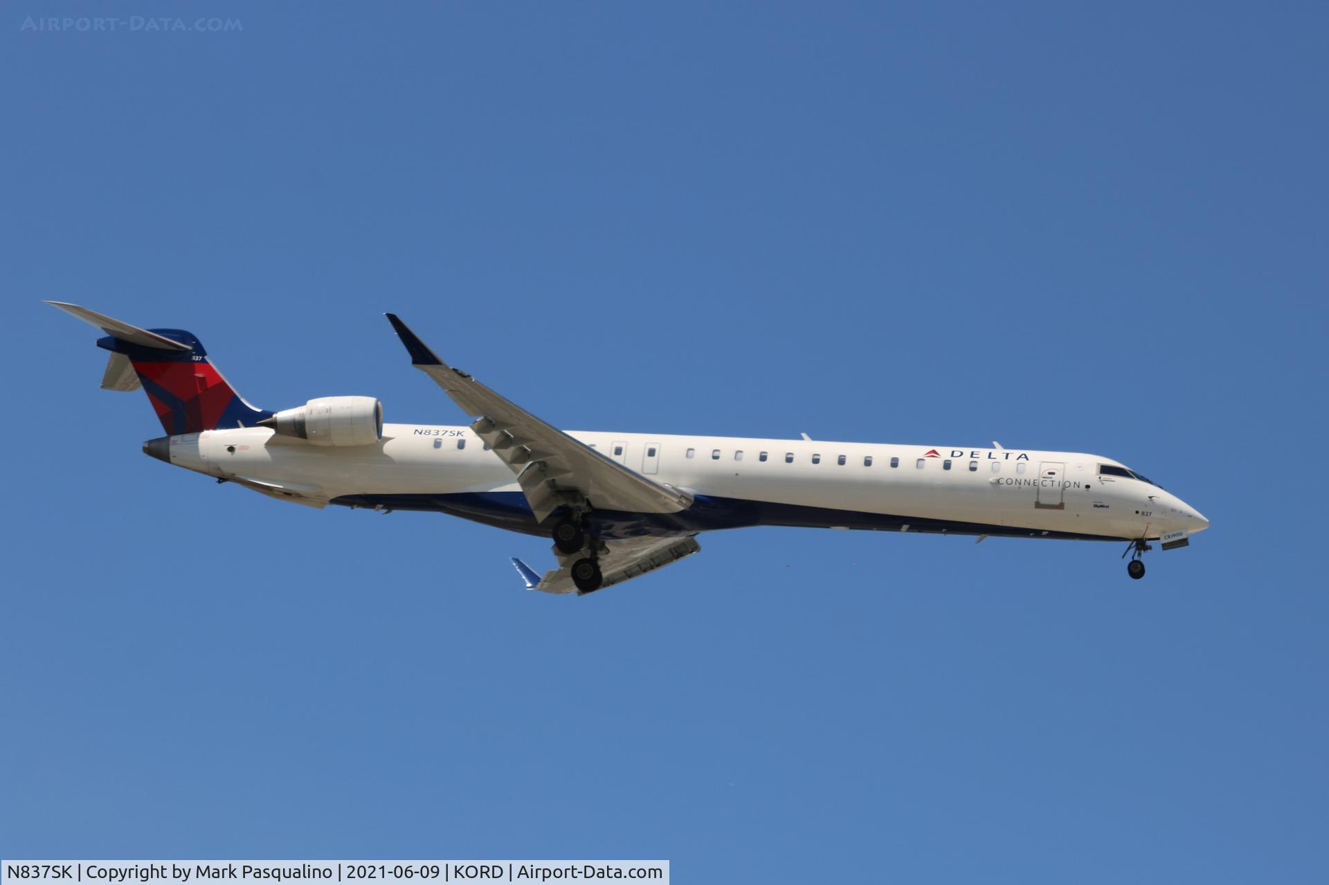 N837SK, 2019 Bombardier CL-600-2D24 C/N 15466, CL-600-2D24
