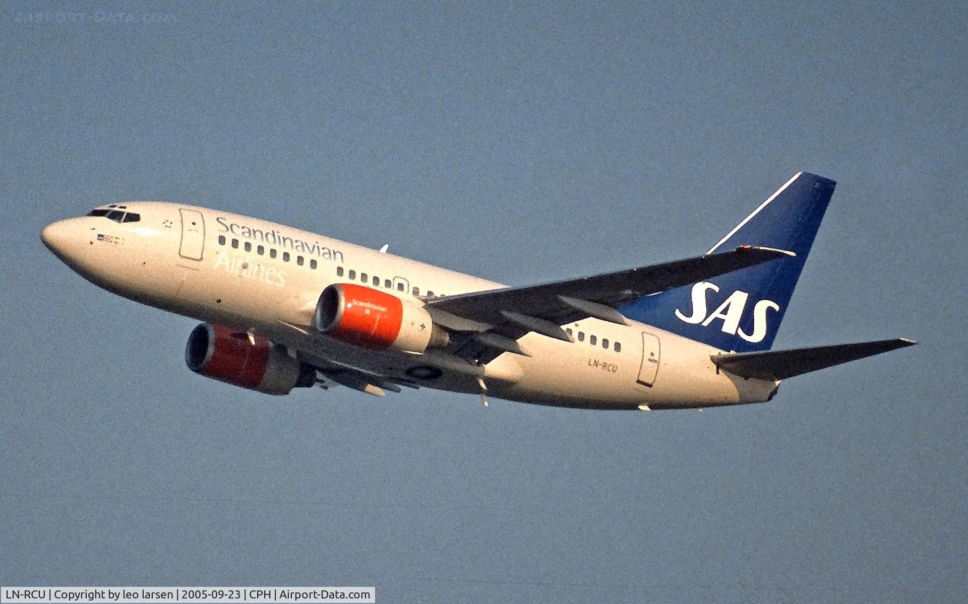 LN-RCU, 1999 Boeing 737-683 C/N 30190, Copenhagen 23.9.2005