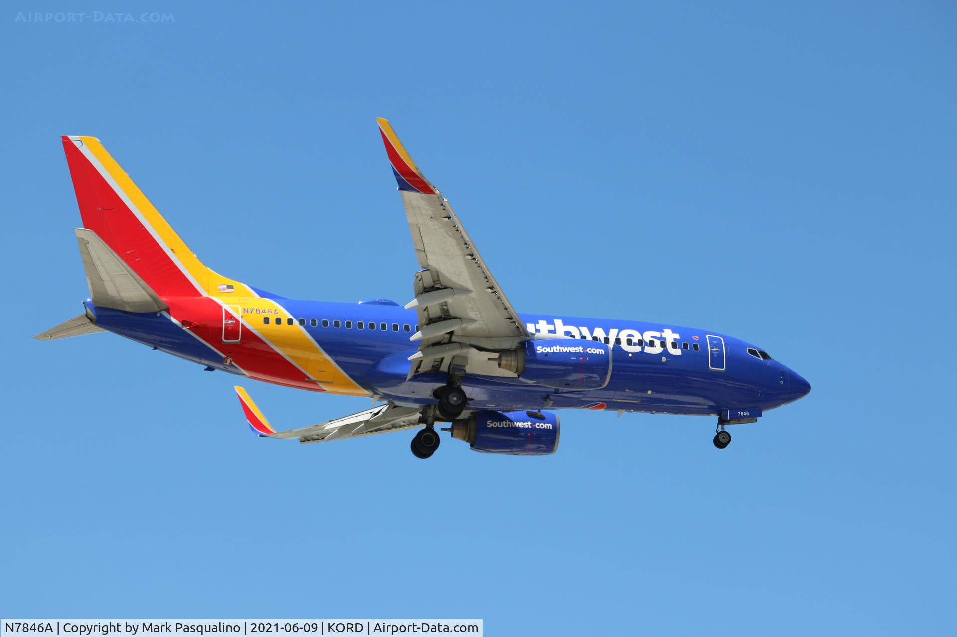 N7846A, 2007 Boeing 737-76N C/N 35218/2342, Boeing 737-76N