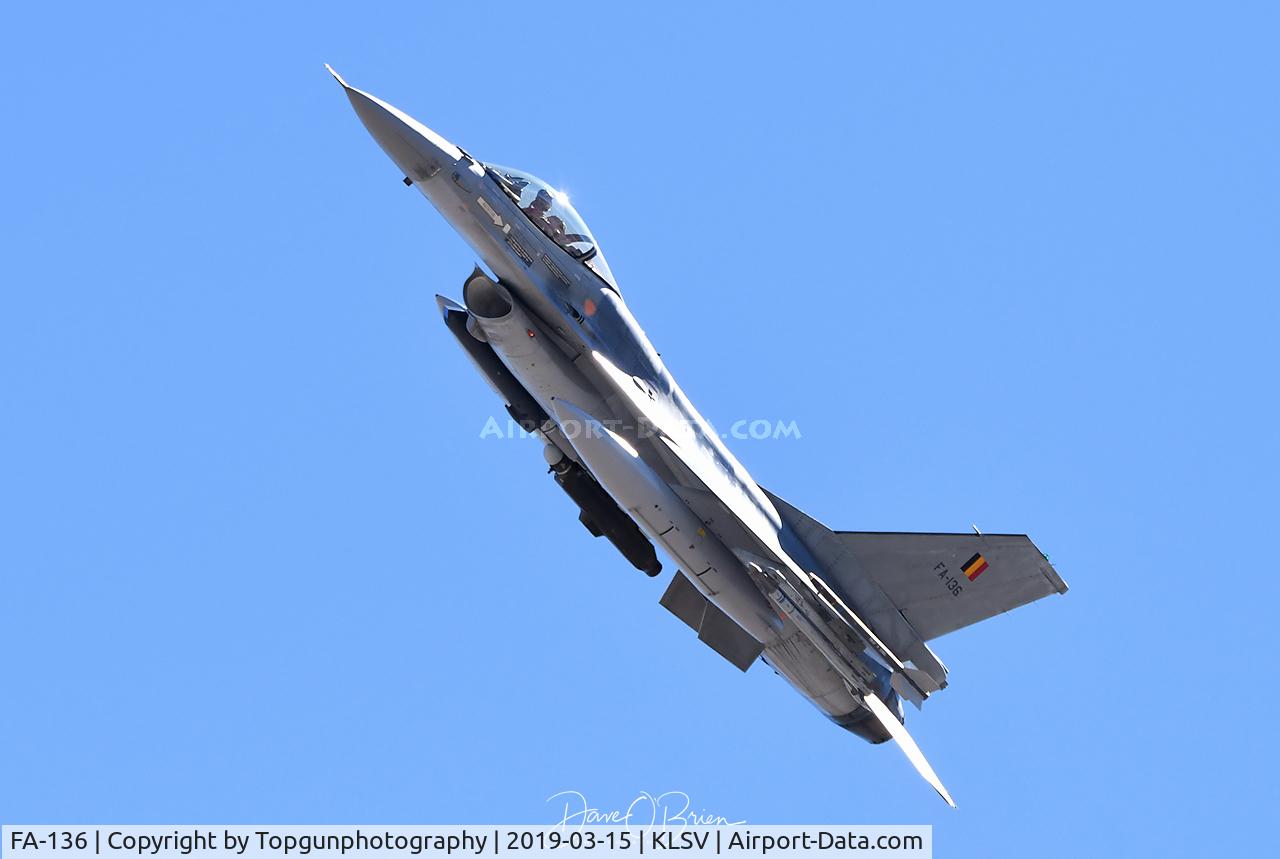 FA-136, SABCA F-16AM Fighting Falcon C/N 6H-136, BAF Flexing