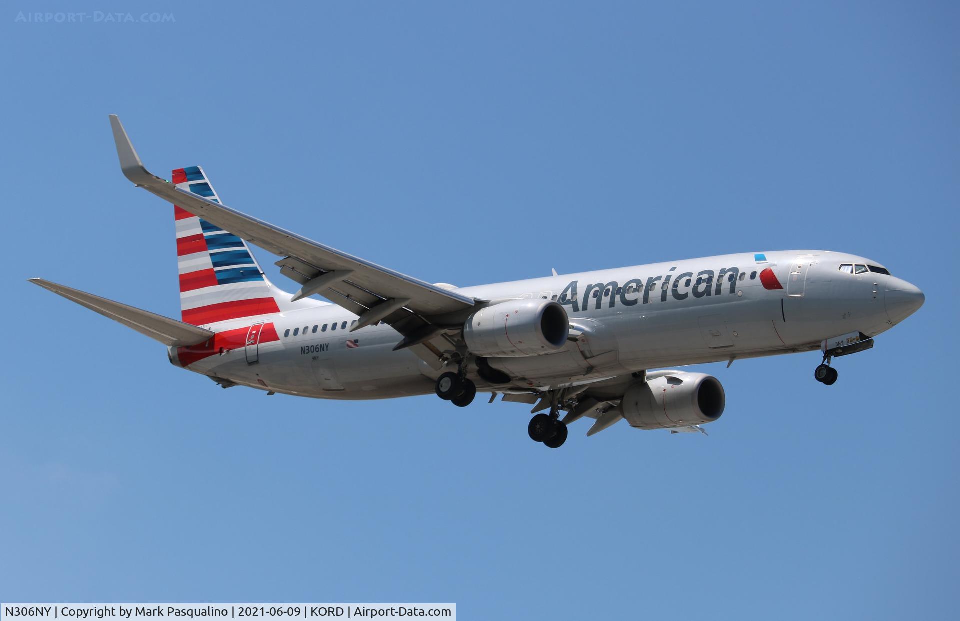 N306NY, 2016 Boeing 737-800 C/N 33343, Boeing 737-823
