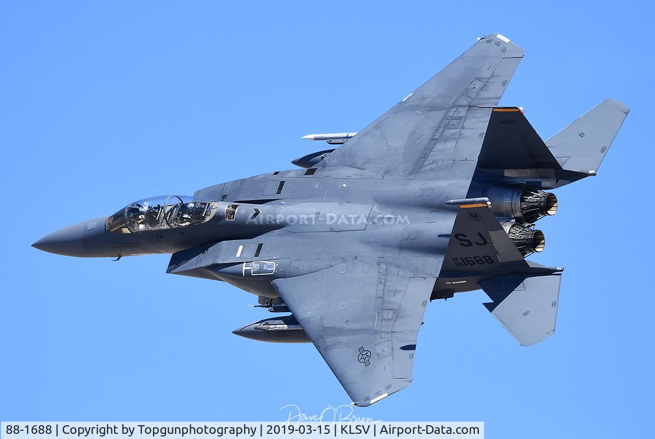 88-1688, 1988 McDonnell Douglas F-15E Strike Eagle C/N 1097/E072, 336th FS