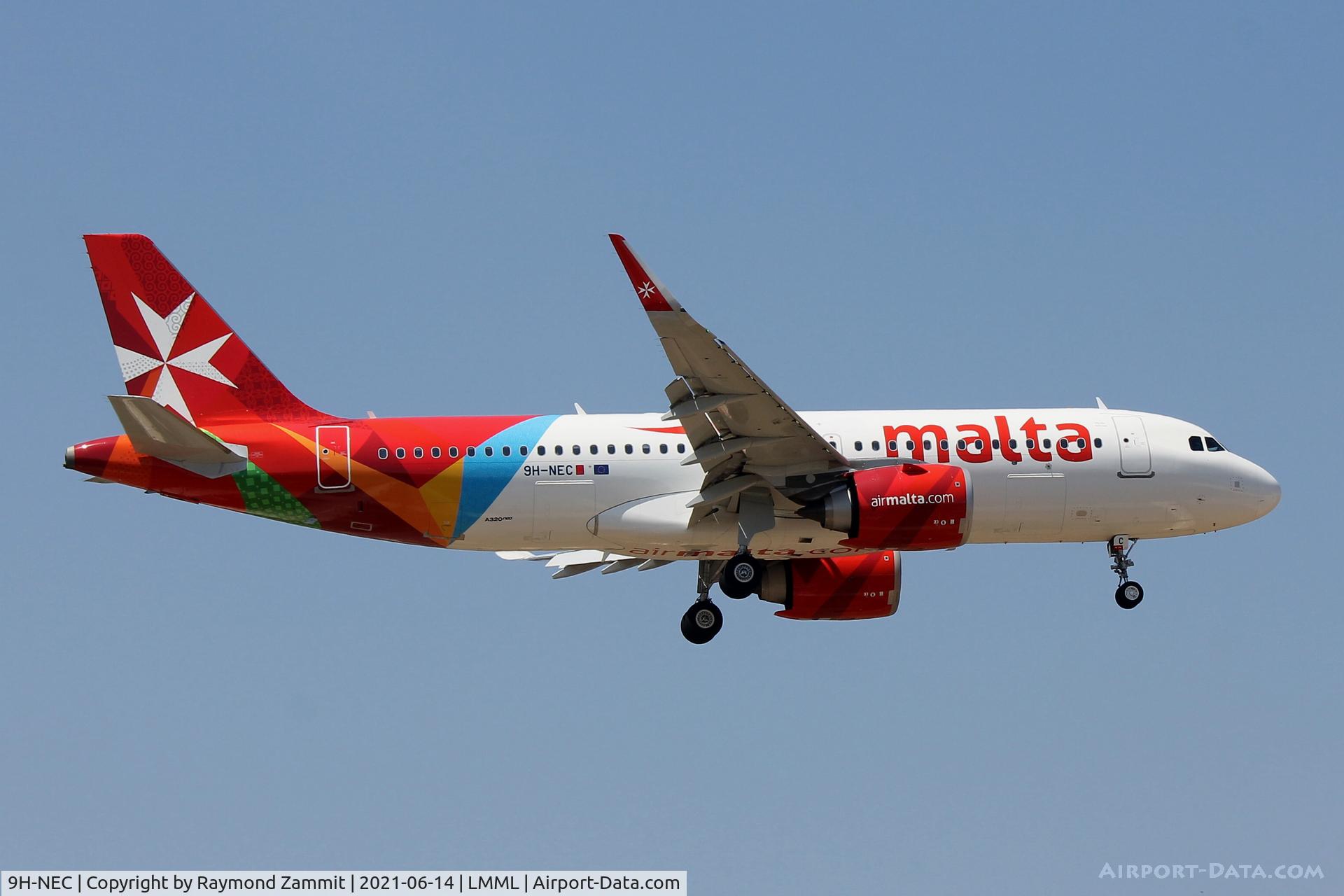 9H-NEC, 2019 Airbus A320-251N C/N 9049, A320Neo 9H-NEC Air Malta