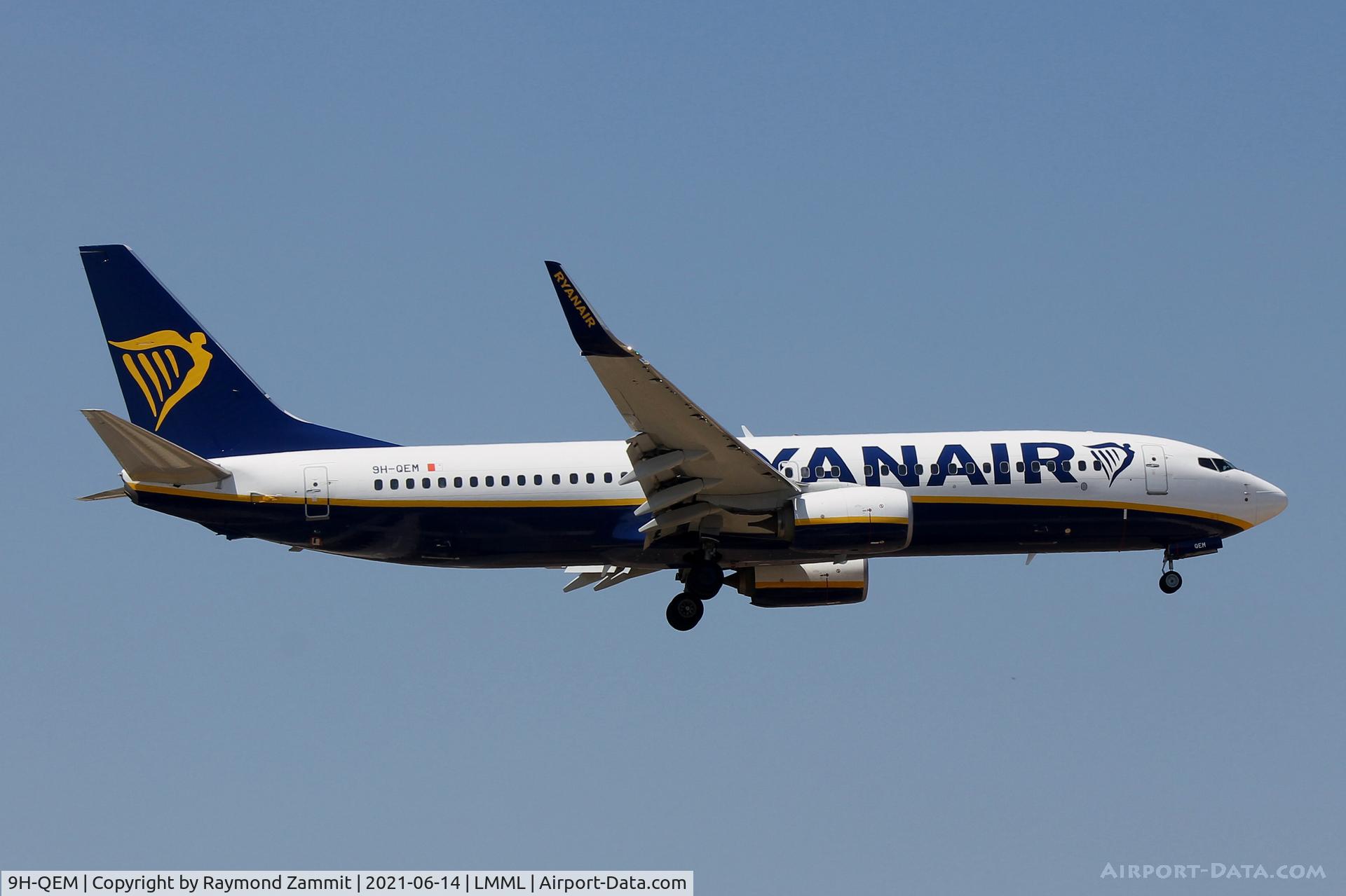 9H-QEM, 2018 Boeing 737-8AS C/N 44825, B737-800 9H-QEM Malta Air