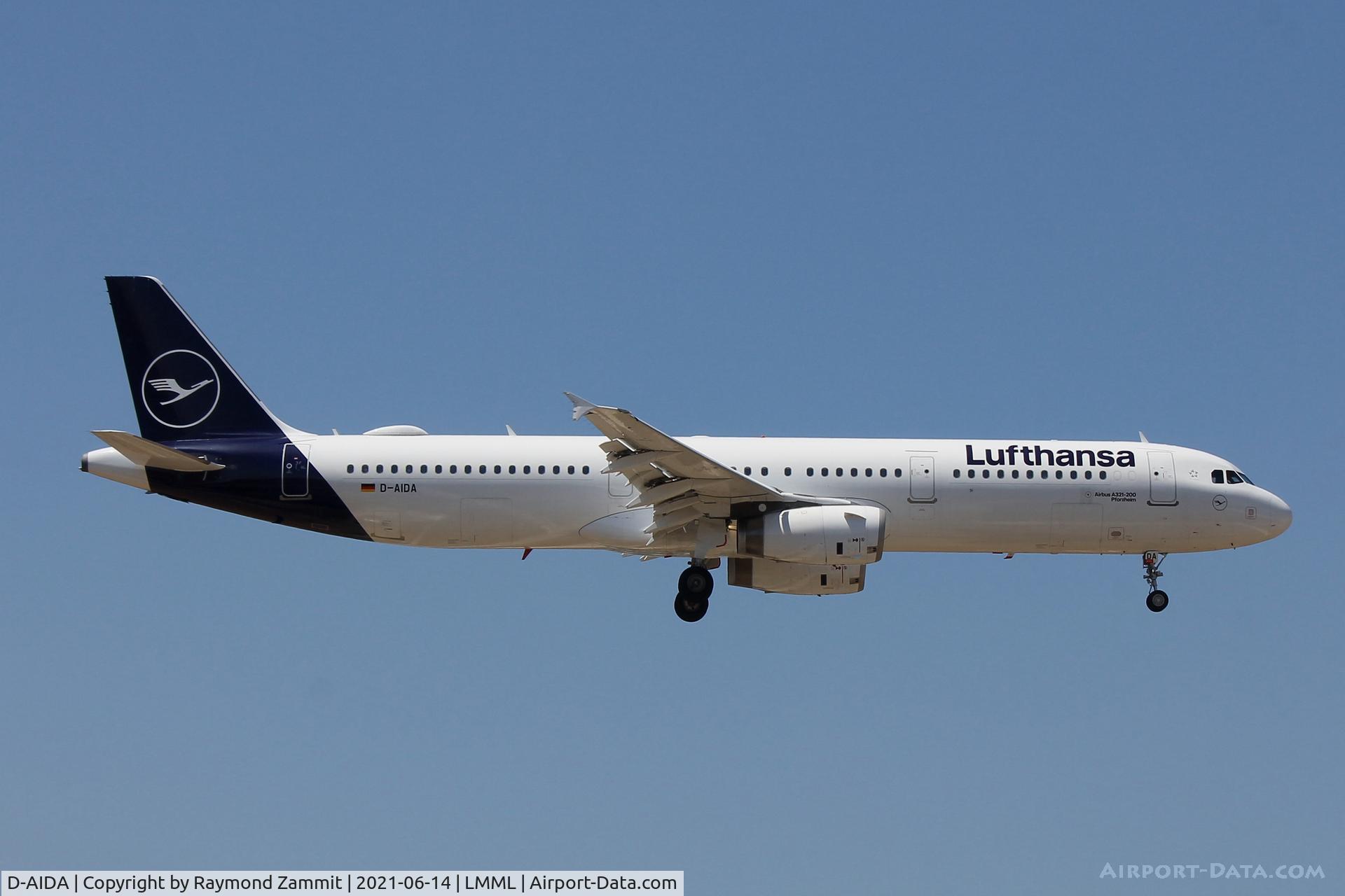 D-AIDA, 2010 Airbus A321-231 C/N 4360, A321 D-AIDA Lufthansa