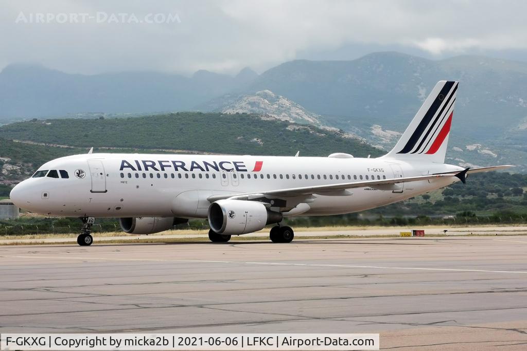 F-GKXG, 2002 Airbus A320-214 C/N 1894, Taxiing with new title big AIR FRANCE and named 