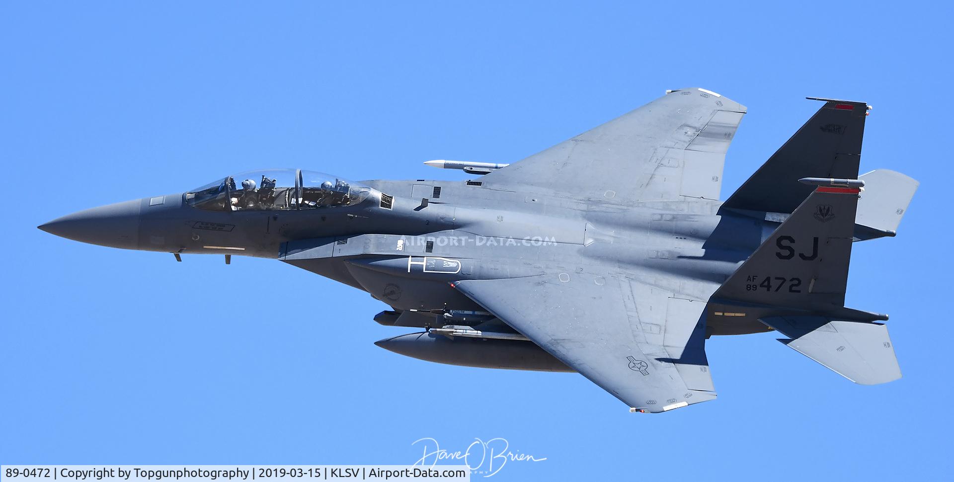 89-0472, 1989 McDonnell Douglas F-15E Strike Eagle C/N 1119/E094, 4th FW