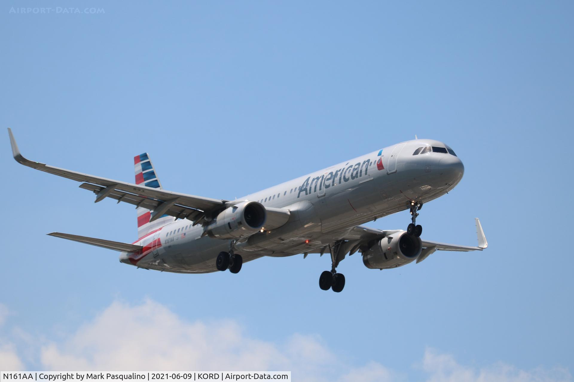 N161AA, 2016 Airbus A321-231 C/N 7085, Airbus A321-231