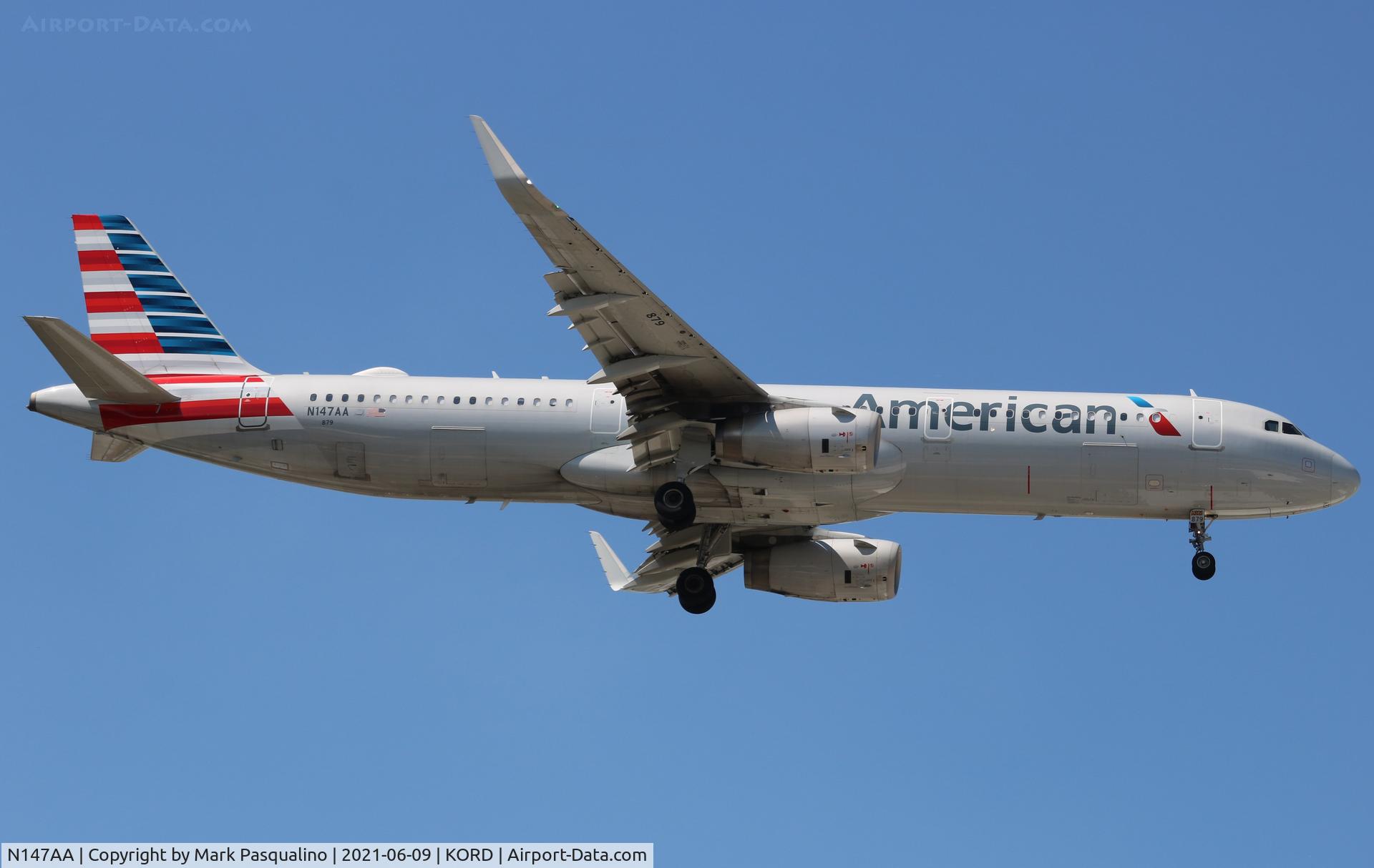 N147AA, 2015 Airbus A321-231 C/N 6802, Airbus A321-231
