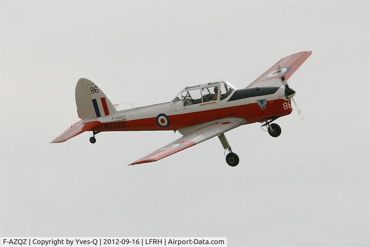 F-AZQZ, 1953 De Havilland DHC-1 Chipmunk T.10 C/N C1/0916, De Havilland DHC1 Chipmunk,On display, Lann Bihoué Air Base (LFRH-LRT) Open day 2012