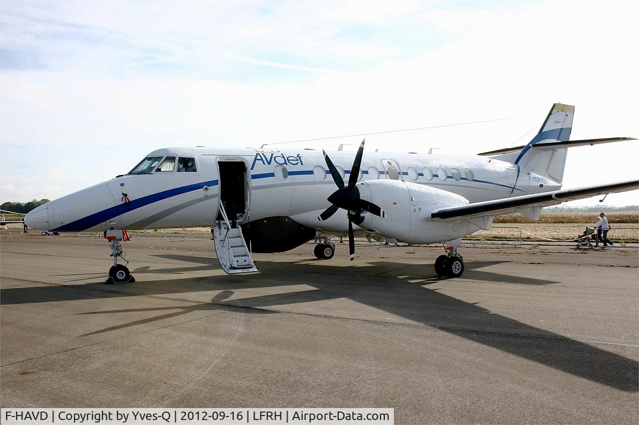 F-HAVD, 1993 British Aerospace Jetstream 4101 C/N 41022, British Aerospace Jetstream 41, Aviation Defense Service (AVDEF), Static display, Lann Bihoué Air Base (LFRH-LRT) Open day 2012