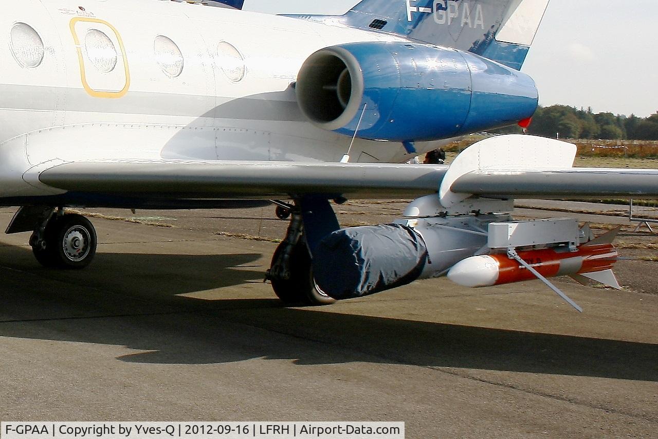 F-GPAA, 1967 Dassault Falcon (Mystere) 20C C/N 103, Dassault Falcon 20C, Aviation Defence Service (AVDEF), Static Display, Lann Bihoué Naval Air Base (LFRH-LRT) Open day 2012