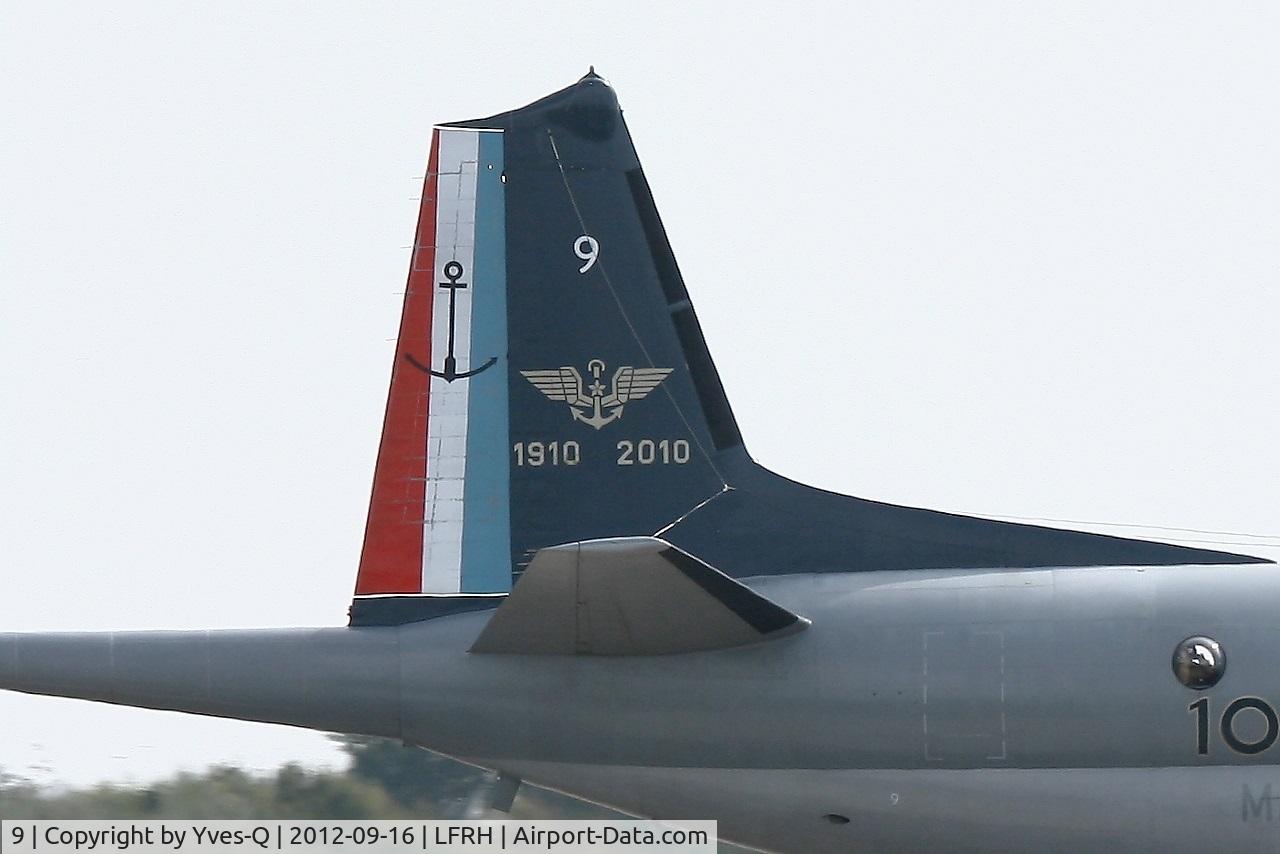 9, Dassault ATL-2 Atlantique 2 C/N 9, Dassault-Breguet Atlantique II (ATL2), Tail close up view, Lann Bihoué Air Base (LFRH-LRT) Open day 2012
